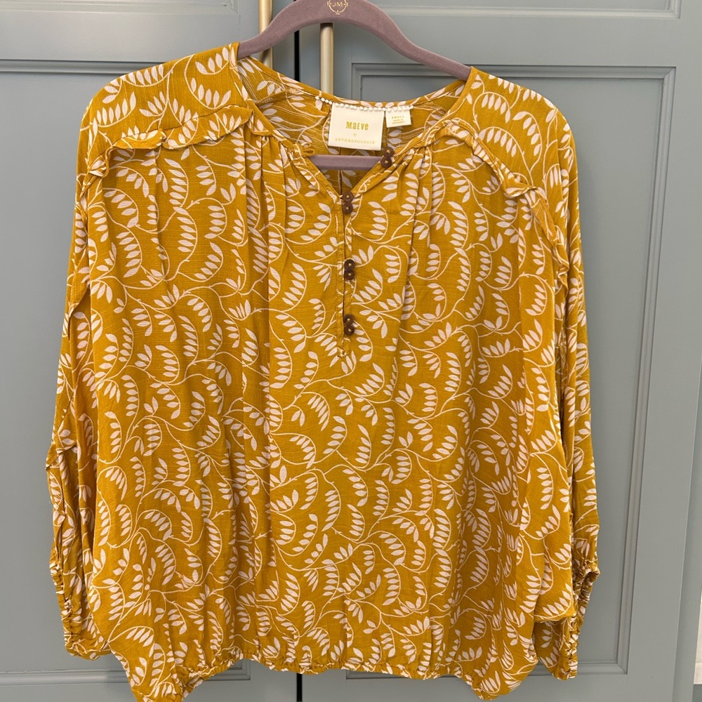 Anthropologie Maeve Blouse